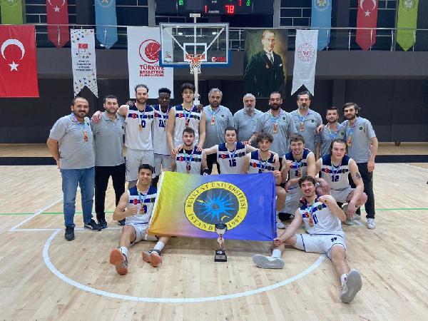 Basketbolda Türkiye şampiyonu İstanbul Beykent Üniversitesi