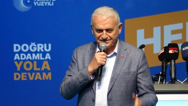 Binali Yıldırım: Oyu millet verecek, size ne oluyor