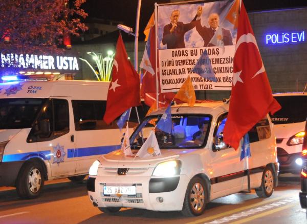 Erzurum'da erken kutlama