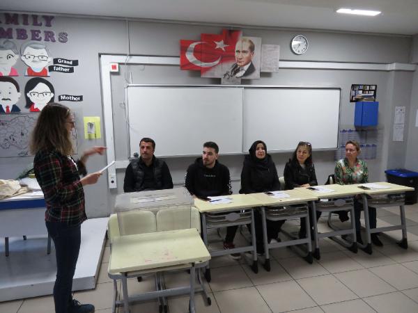 (Fotoğraf)Sandık yemini ederek göreve başladılar