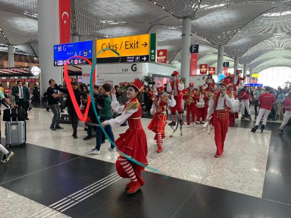 İstanbul Havalimanı'nda bayram coşkusu  