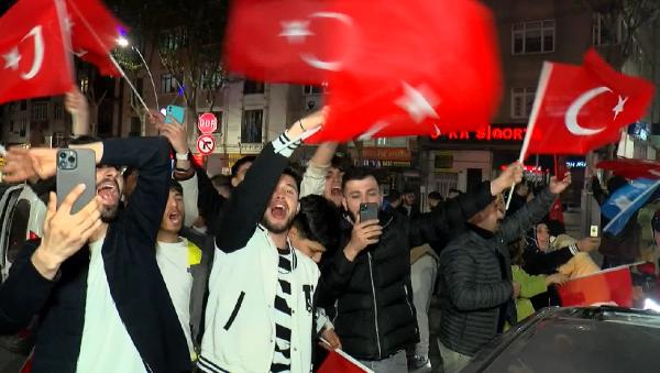 İstanbul'da Cumhur ittifakından kutlama