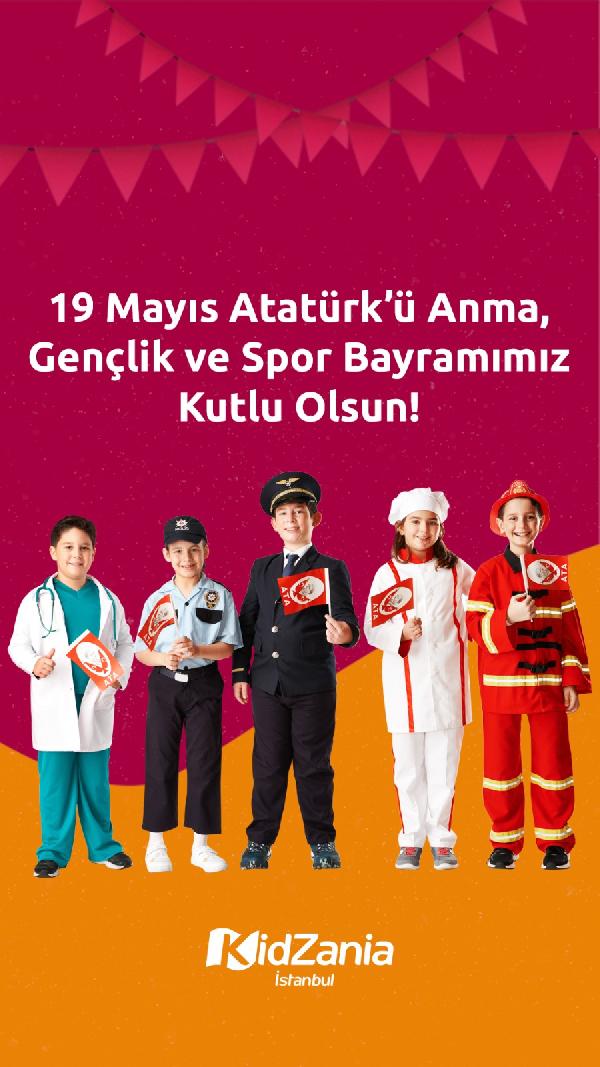 KidZania 19 Mayıs'a özel etkinlik takvimini açıkladı