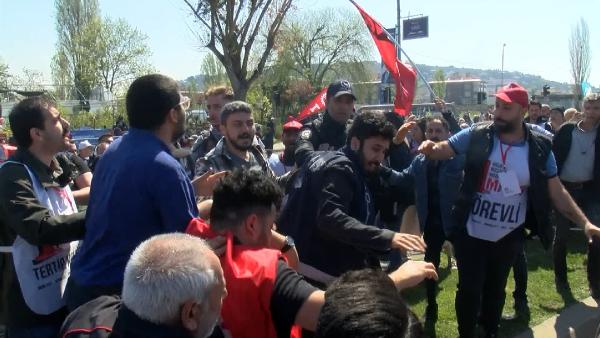 Maltepe'de polis müdahalesi 