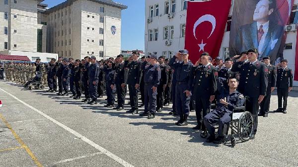 Ordu'da 46 engelli birey bir günlüğüne asker oldu