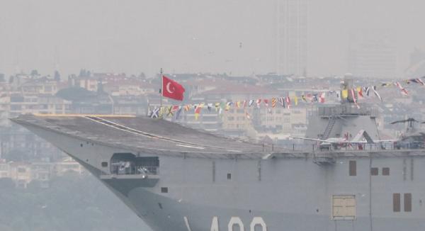 TCG Anadolu yeniden İstanbul'da