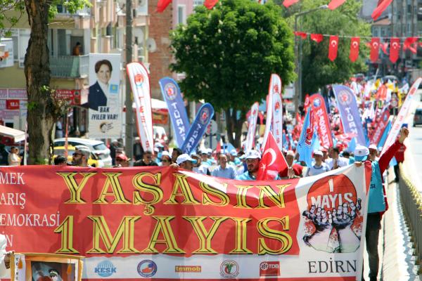 Trakya'da, 1 Mayıs kutlamaları