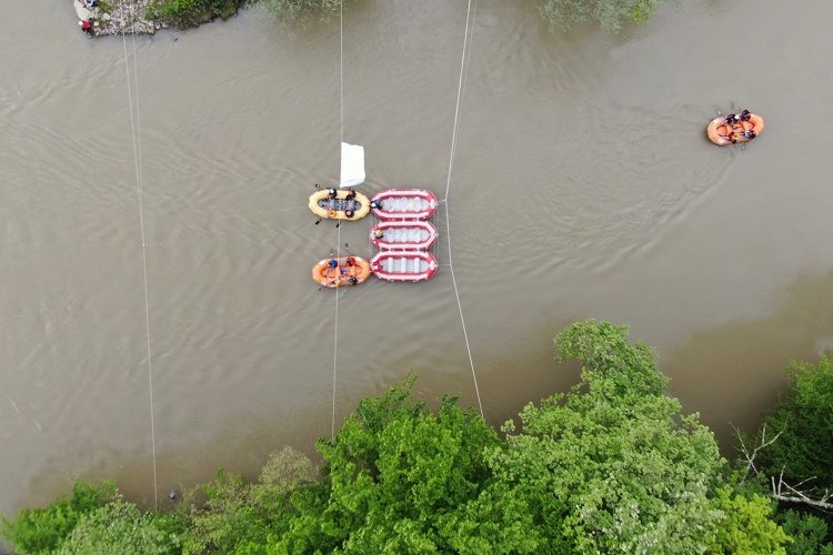 Düzce'de rafting heyecanı başladı