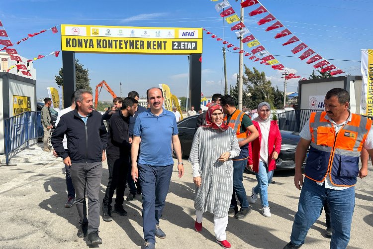 Konya Konteyner Kent'e Başkan Altay'dan ziyaret