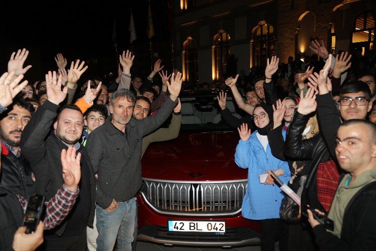 Konya'da Togg ilgisi