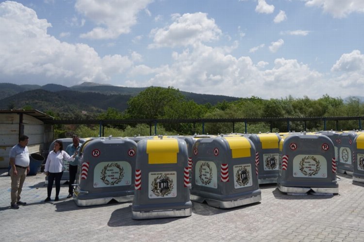 'Temiz çevre temiz Milas' seferberliği... Muğla'ya akıllı konteynerler yerleştiriliyor