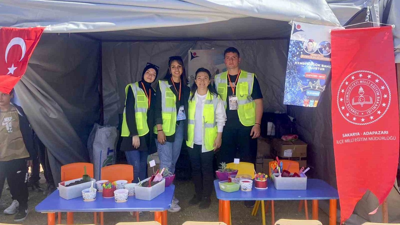 Adapazarı’ndan Hatay’a bilim köprüsü