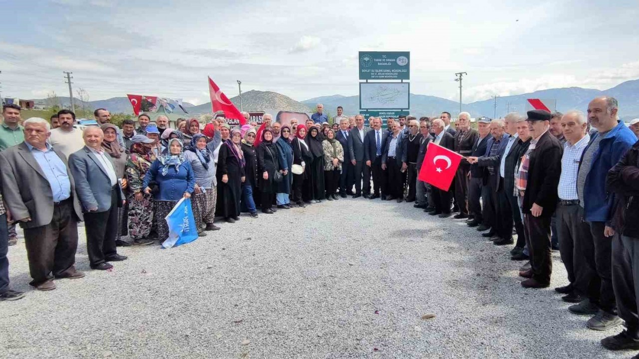 AK Partili Şahin Tin, Acıpayamlıların özlemi olan Eşeler Barajı’nın müjdesini verdi