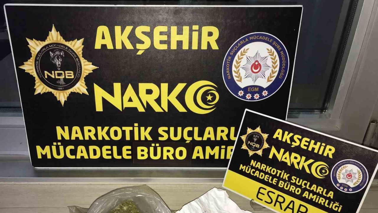 Akşehir’de uyuşturucu operasyonları: 6 gözaltı