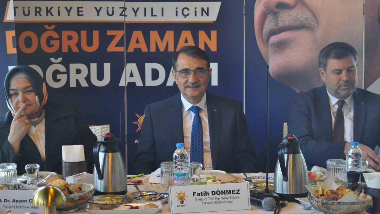 Bakan Dönmez, “Eskişehir için 5 yatırım alanı belirledik”