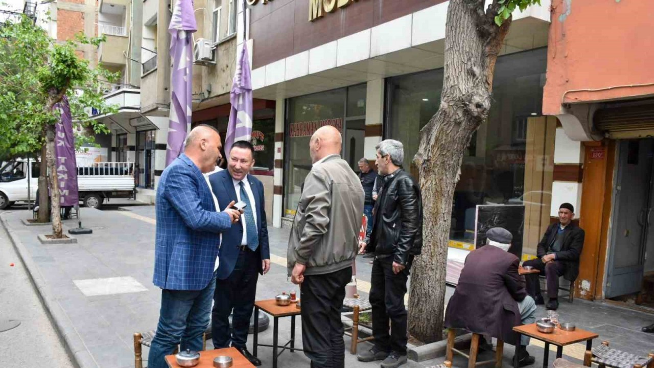 Başkan Beyoğlu, halkla buluşarak çözüm üretmeye devam ediyor