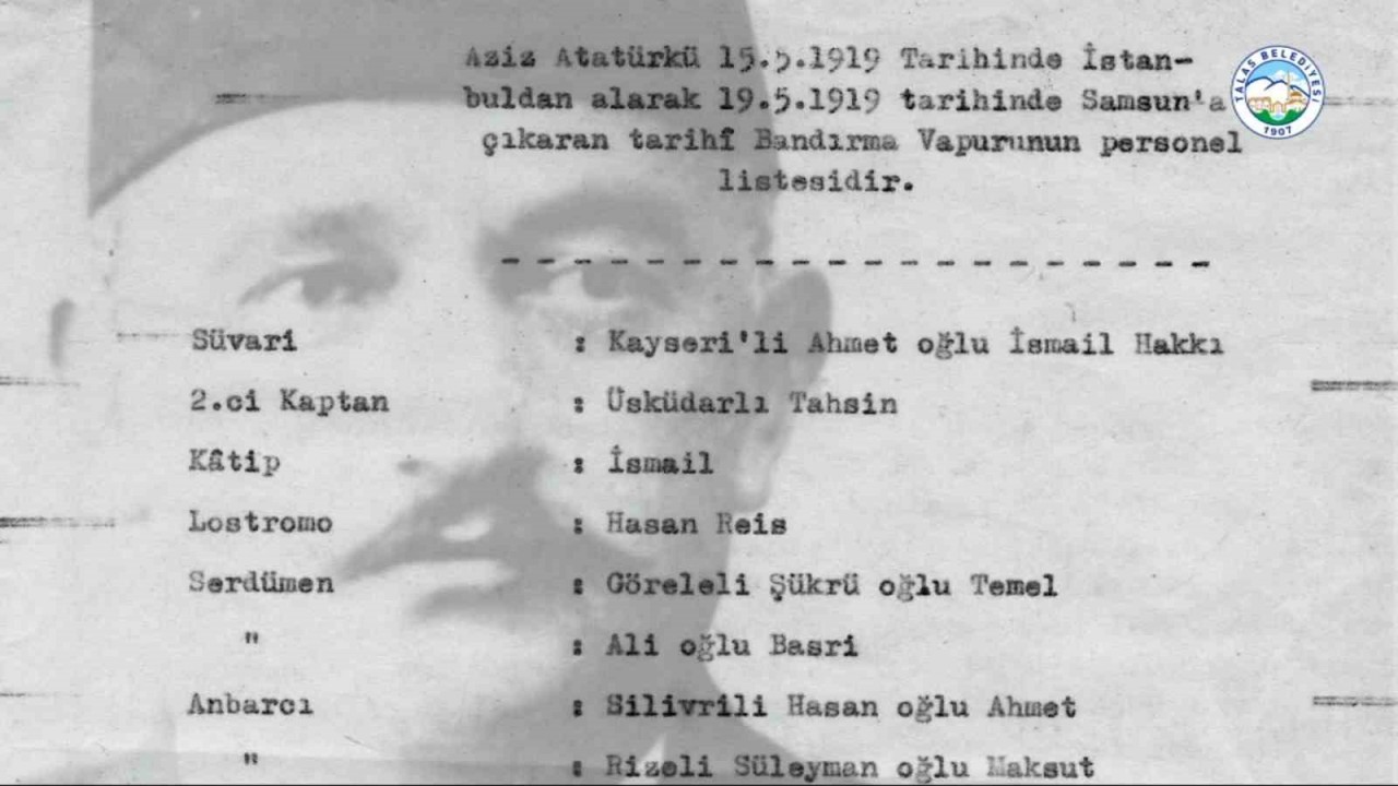 Başkan Yalçın’dan 19 Mayıs’a Özel İsmail Hakkı Durusu Belgeseli