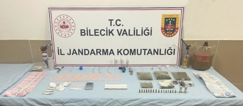 Bilecik’te 236 gram esrar ele geçirildi