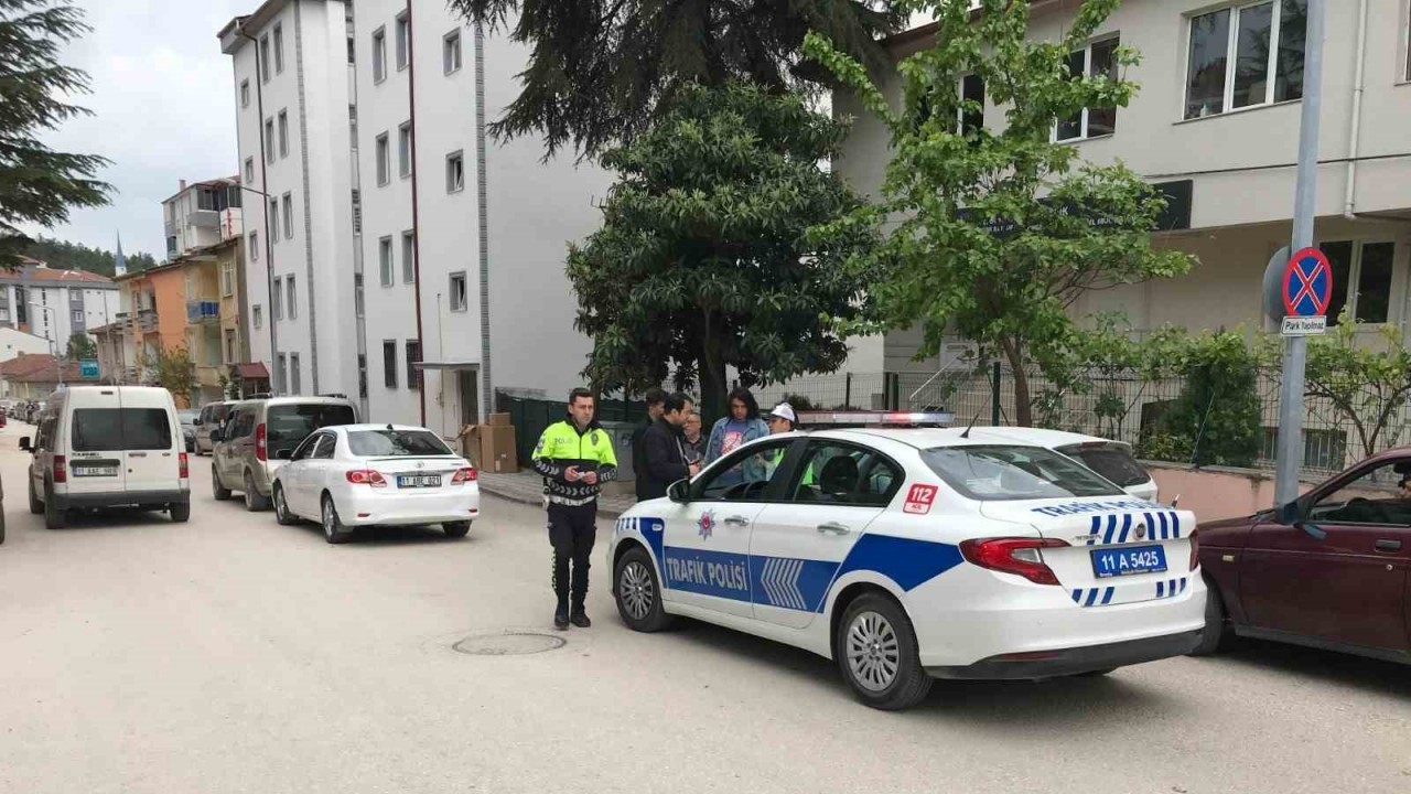 Bilecik’te zincirleme trafik kazası: 1 yaralı