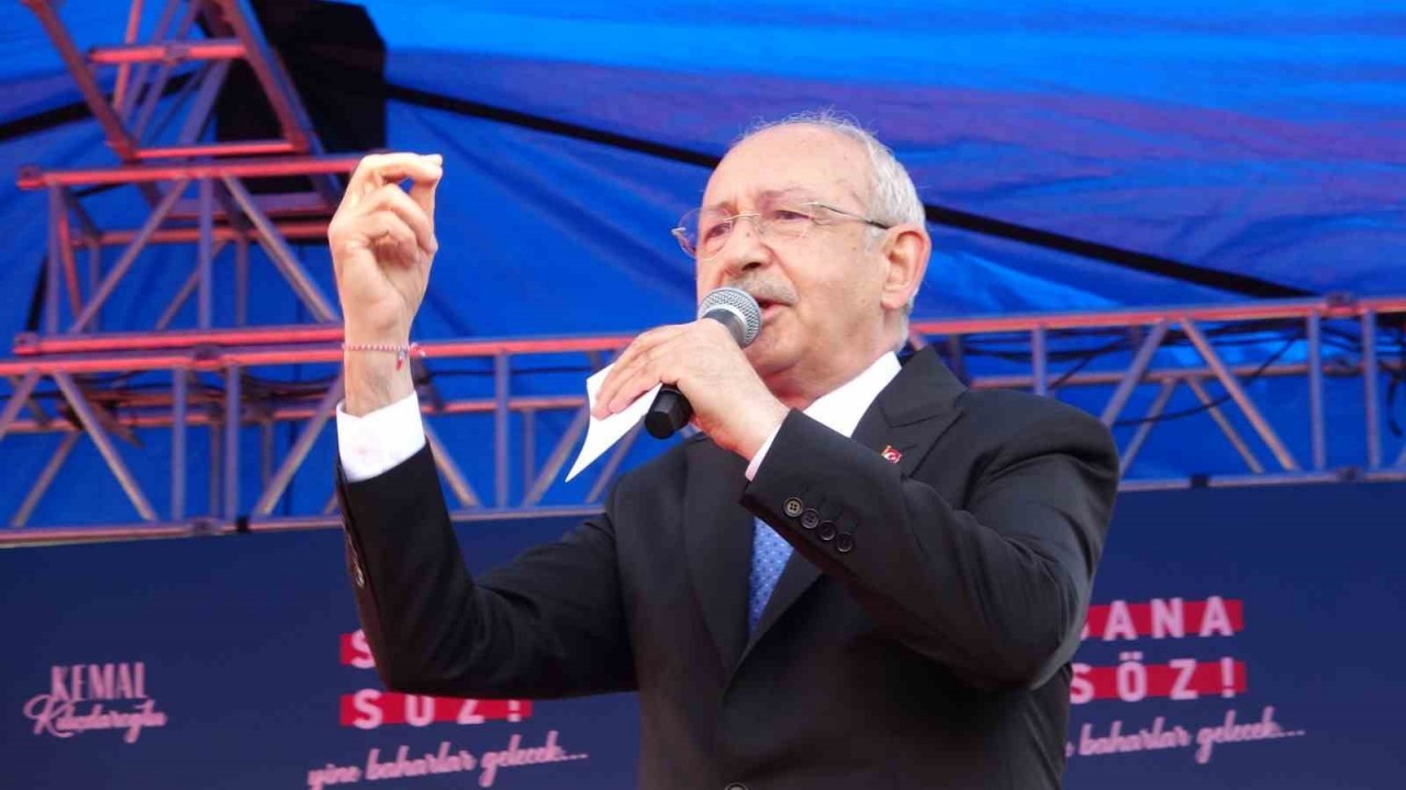 CHP Genel Başkanı ve Millet İttifakı Cumhurbaşkanı Adayı Kemal Kılıçdaroğlu: