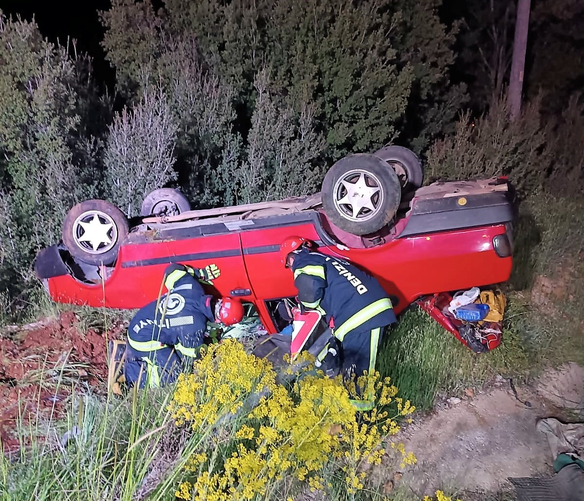 Denizli’de son 1 haftada 132 trafik kazası meydana geldi