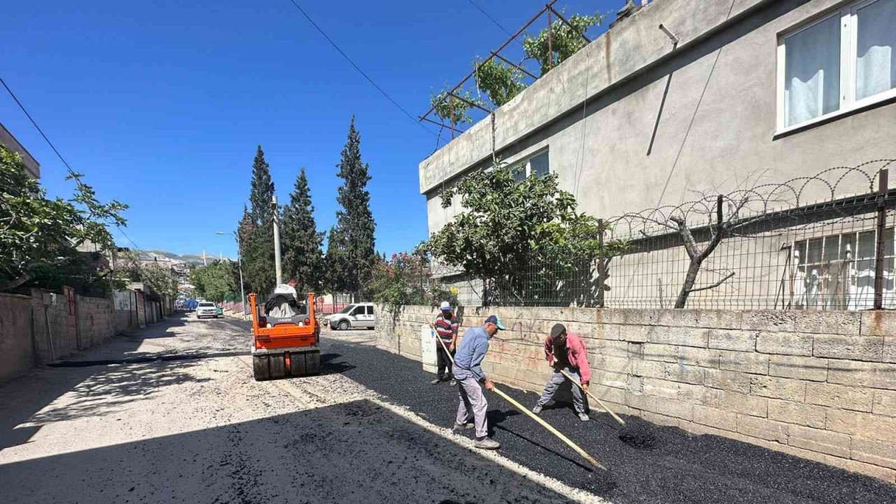 Dulkadiroğlu’nda asfalt çalışmaları devam ediyor