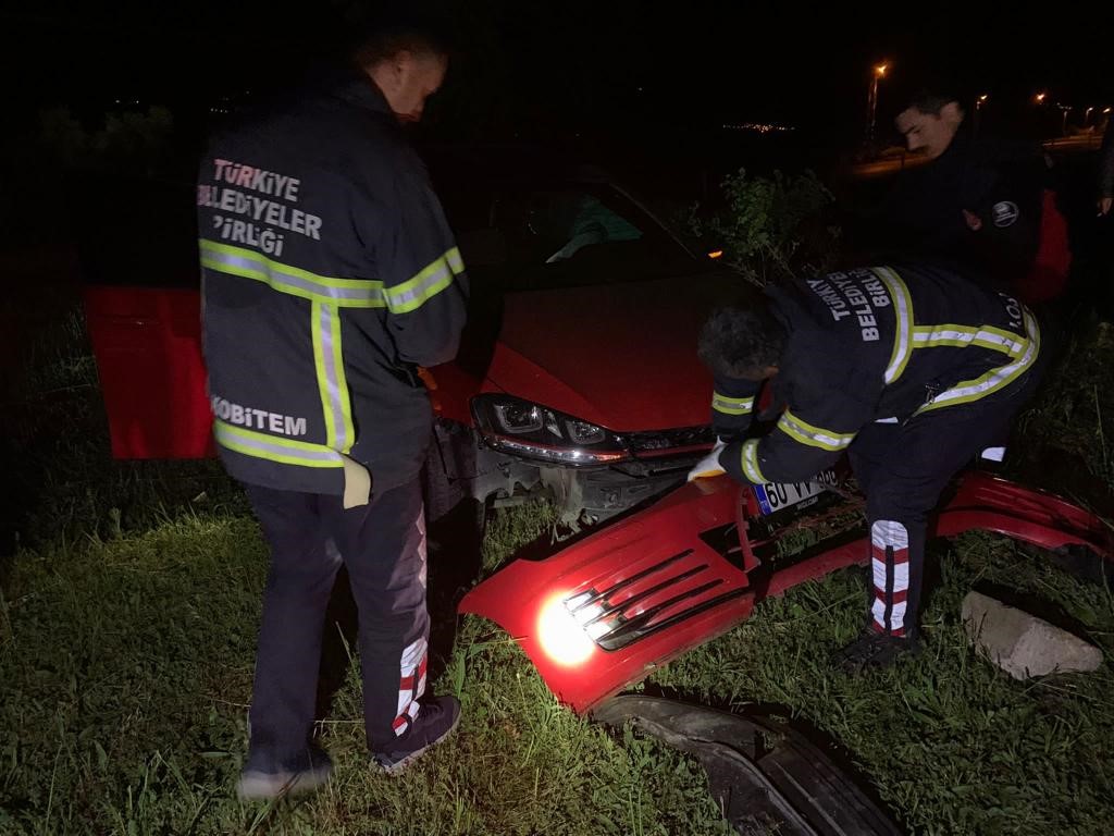 Erbaa’da trafik kazası: 6 yaralı