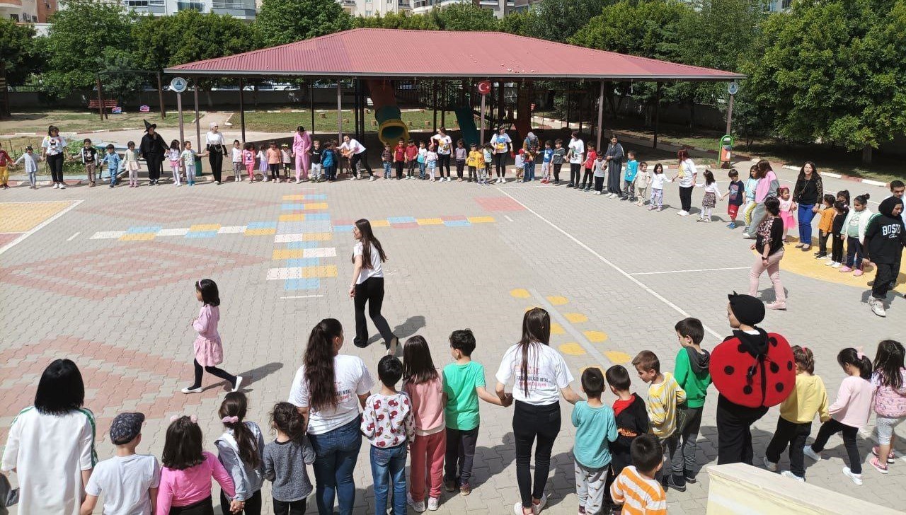 Erdemli’de anaokulu öğrencilerine yönelik "Bahar Şenliği"