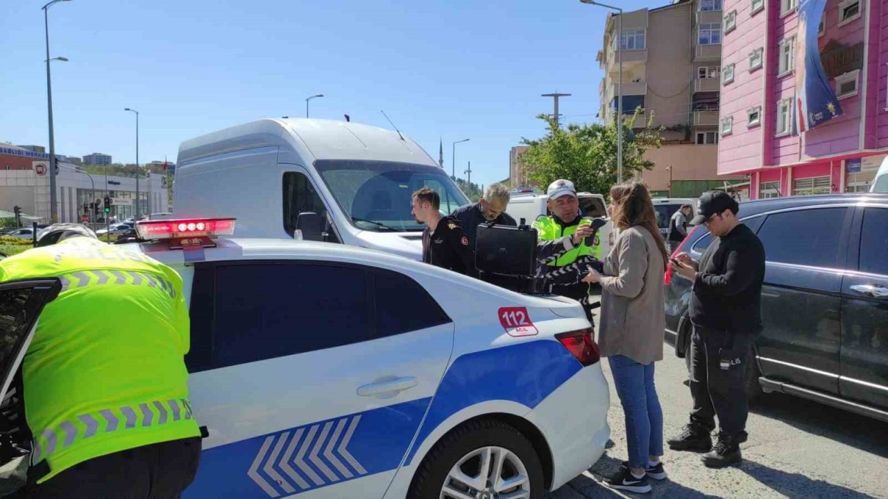 Ereğli’de trafik kazası: 2 yaralı