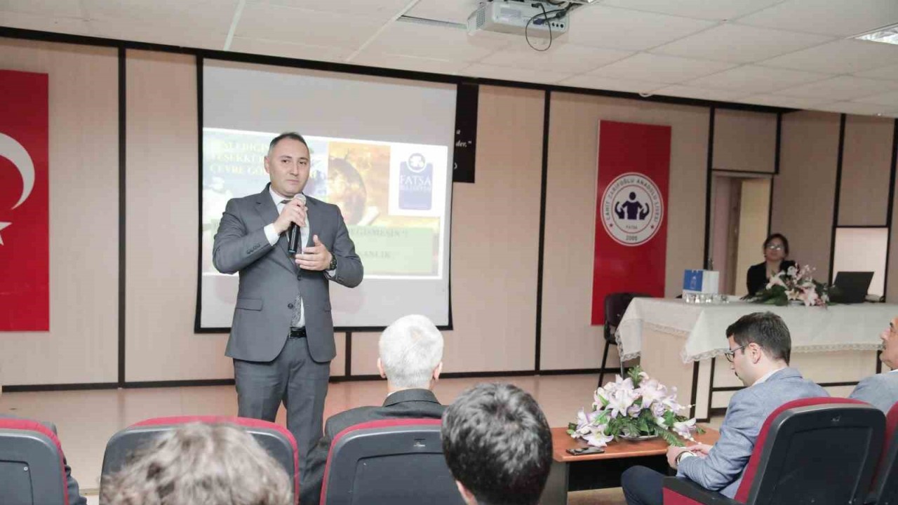 Fatsa Belediyesi’nden 60 okulda 12 bin öğrenciye ’sıfır atık’ eğitimi