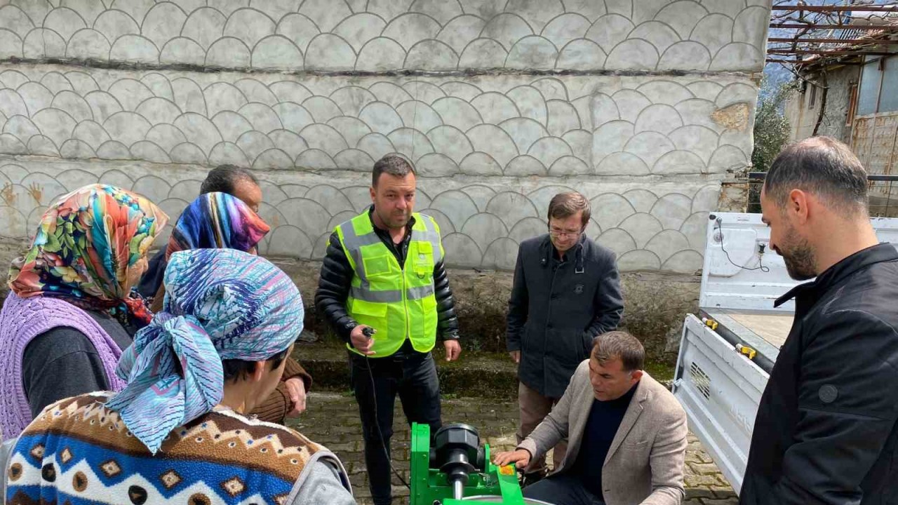 Hamur yoğurma makinesi desteği yüz güldürüyor