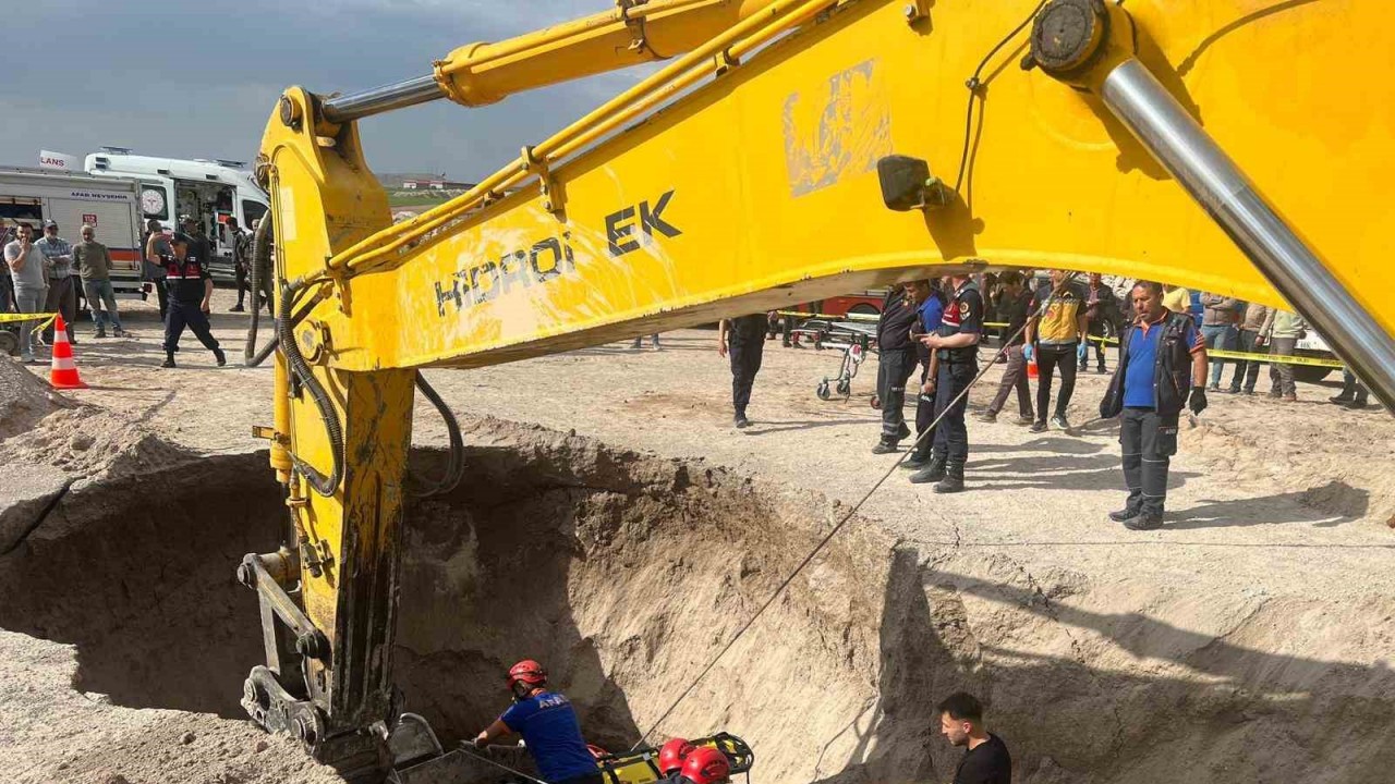 İş makinesi operatörünün feci ölümü