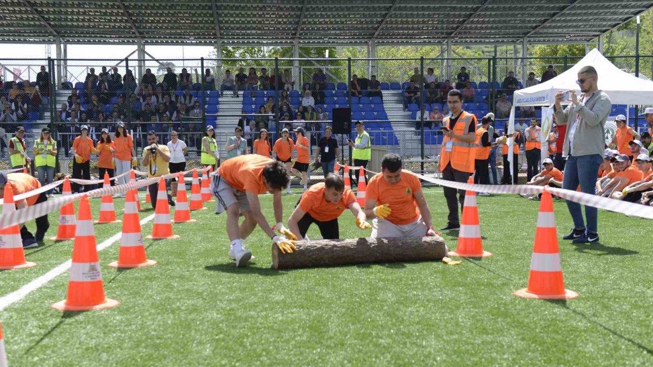 Isparta’da Orman Oyunları Gençlik Olimpiyatı gerçekleştirildi