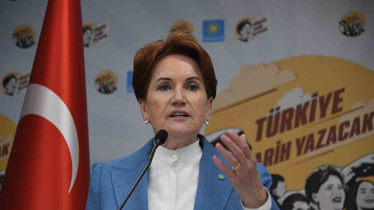 İYİ Parti Genel Başkanı Akşener: "Kılıçdaroğlu’nun kazanması için elimizden geleni yapacağız"