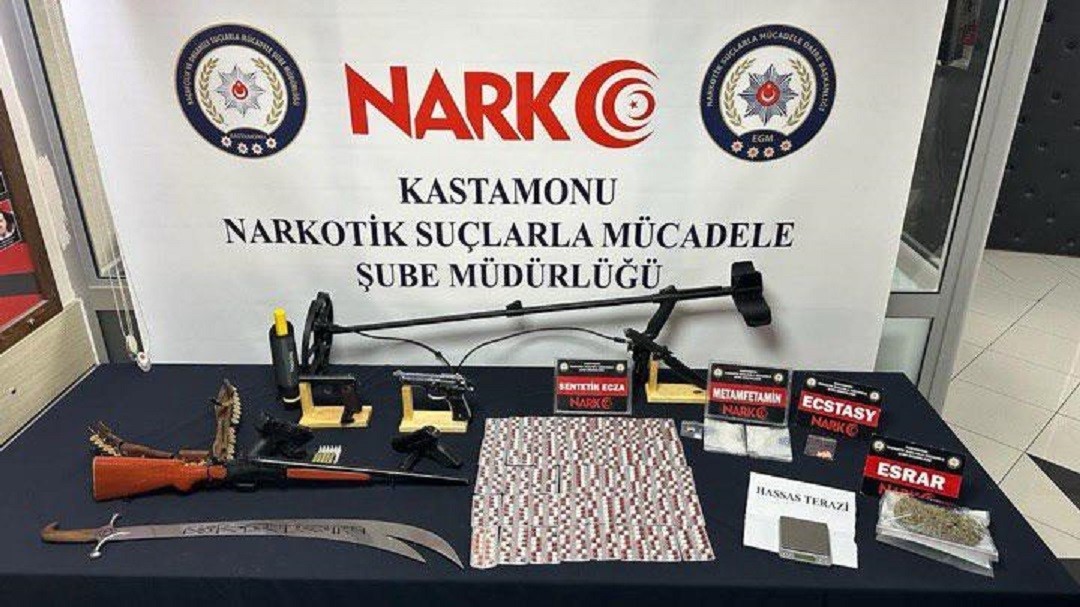 Kastamonu’da uyuşturucu operasyonu: 2 tutuklama