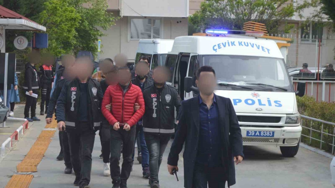 Kırklareli’nde silahlı kavgada gözaltına alınan 17 şüpheliden 5’i tutuklandı