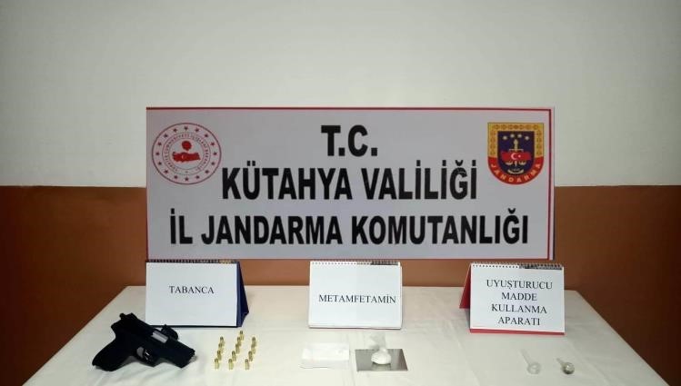 Kütahya’da jandarmadan uyuşturucu operasyonu