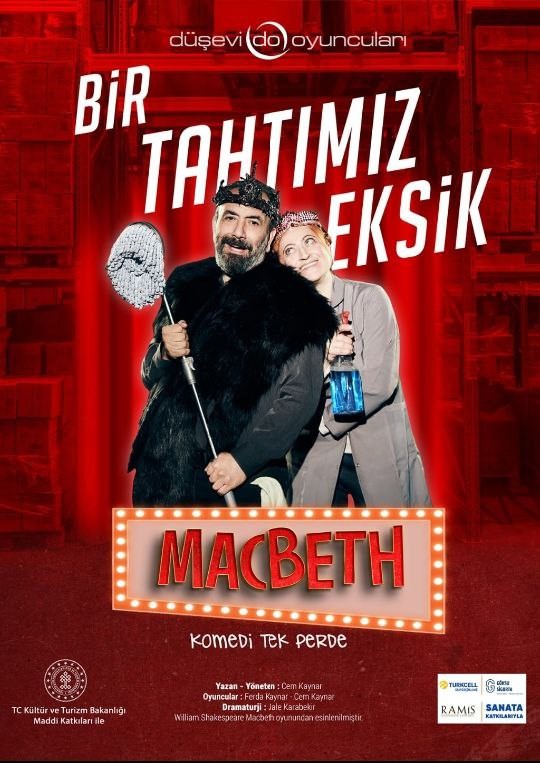 Macbeth’i komediye uyarlayarak sahnelediler