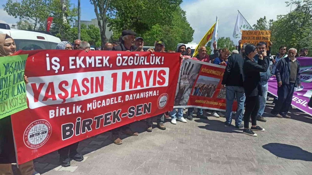 Malatya’da 1 Mayıs Emek ve Dayanışma Günü kutlaması