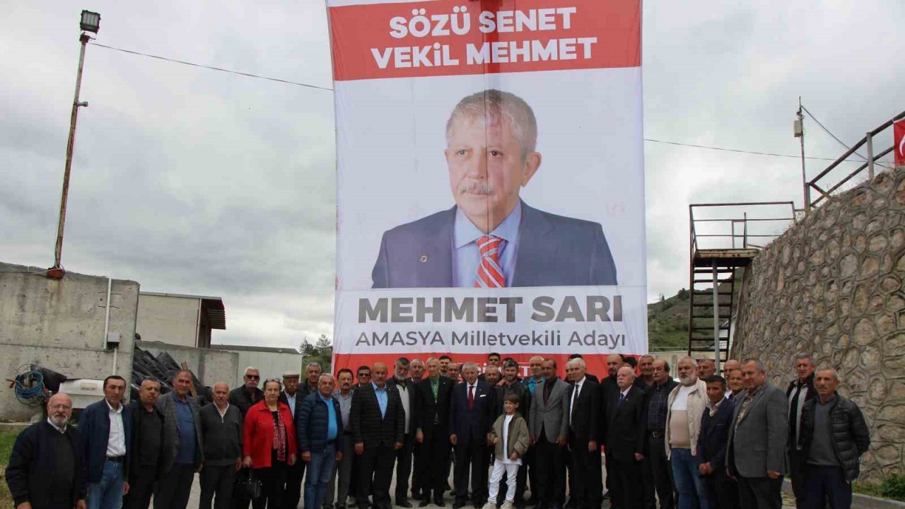 Mehmet Sarı: “Geleceği aydınlık bir Amasya hazırlıyoruz”