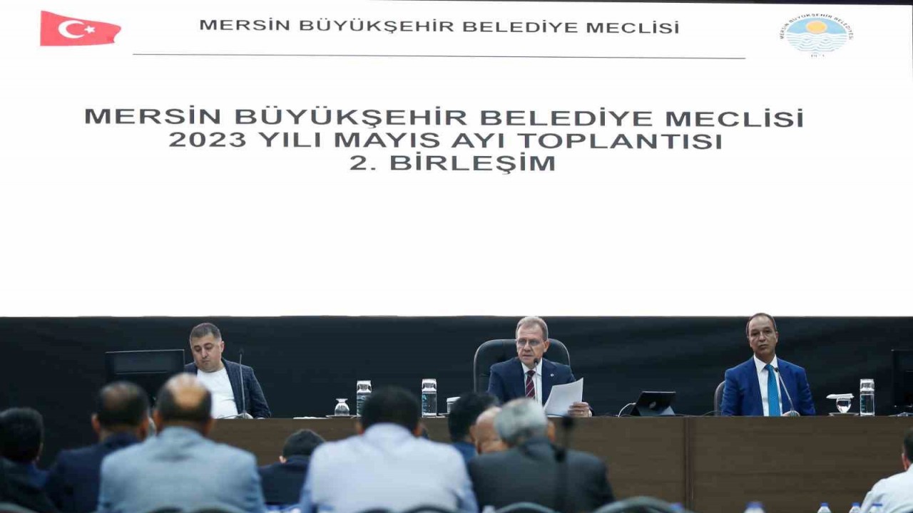 Mersin Büyükşehir Belediyesi Meclis Toplantısı gerçekleştirildi