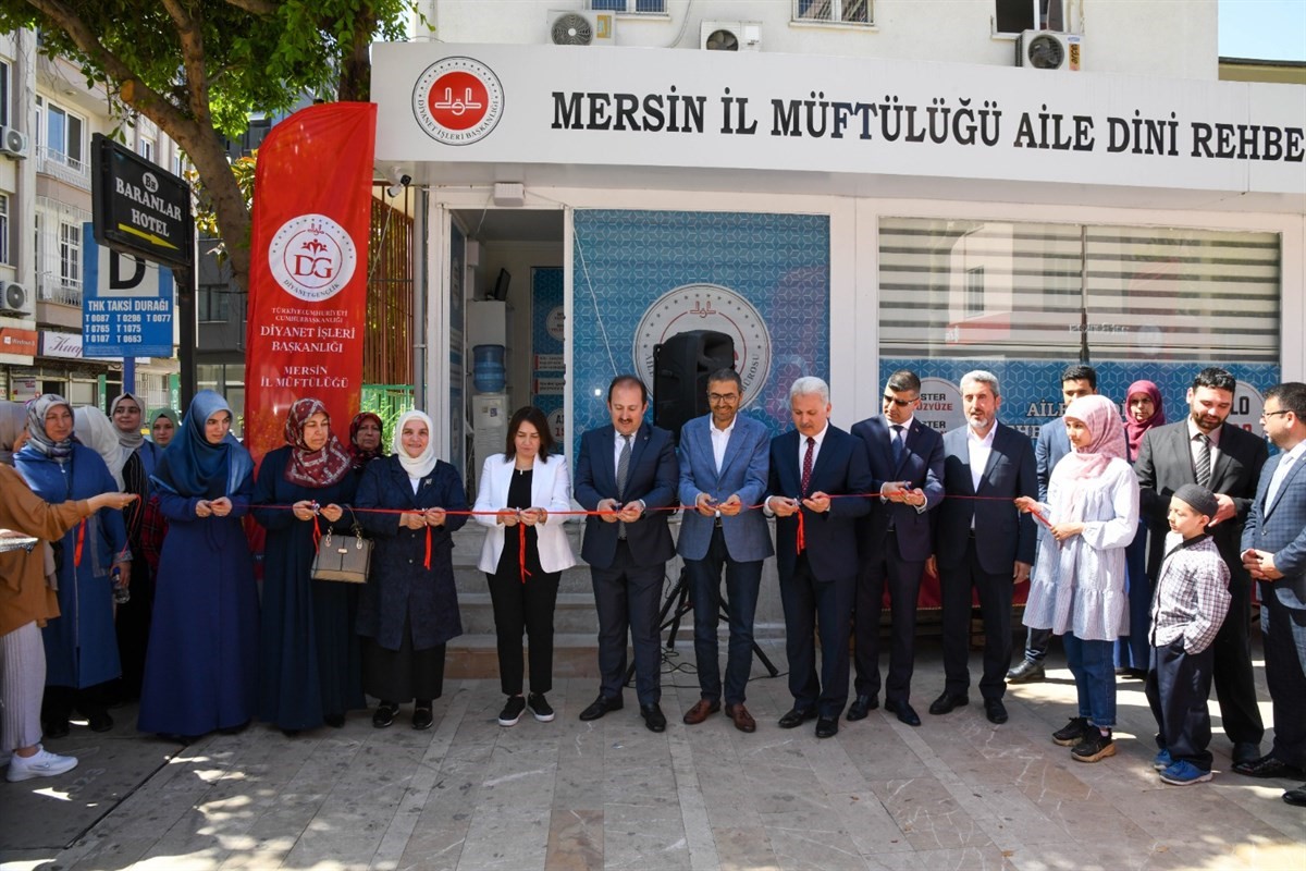 Mersin İl Müftülüğü Aile Dini Rehberlik Büro açıldı