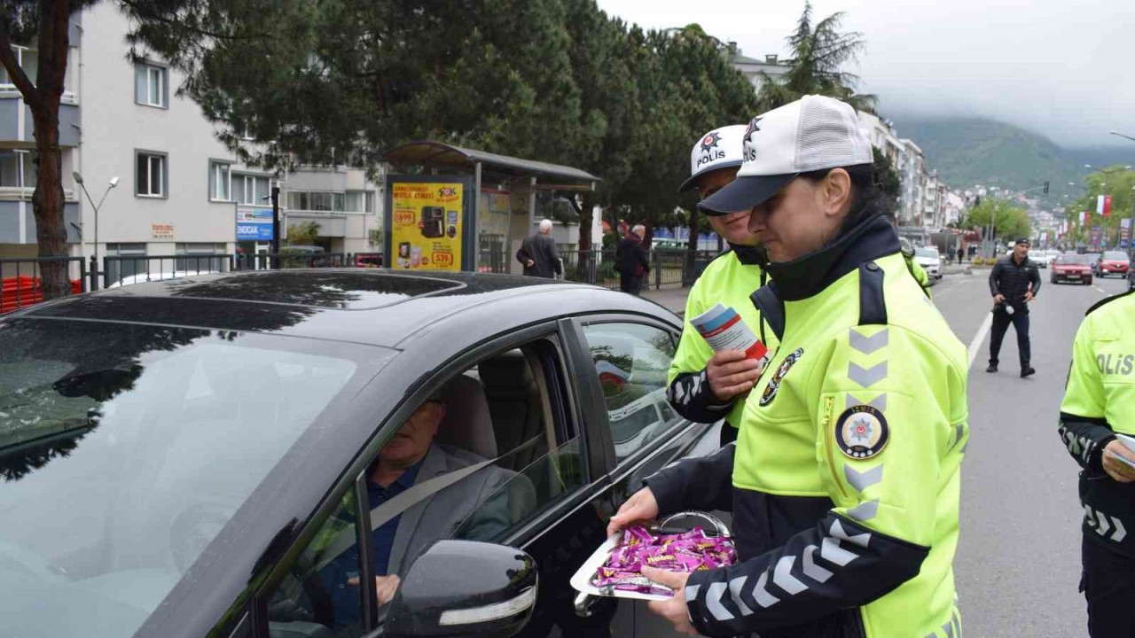 Ordu’da sürücülere ‘yaya yolu’ uyarısı