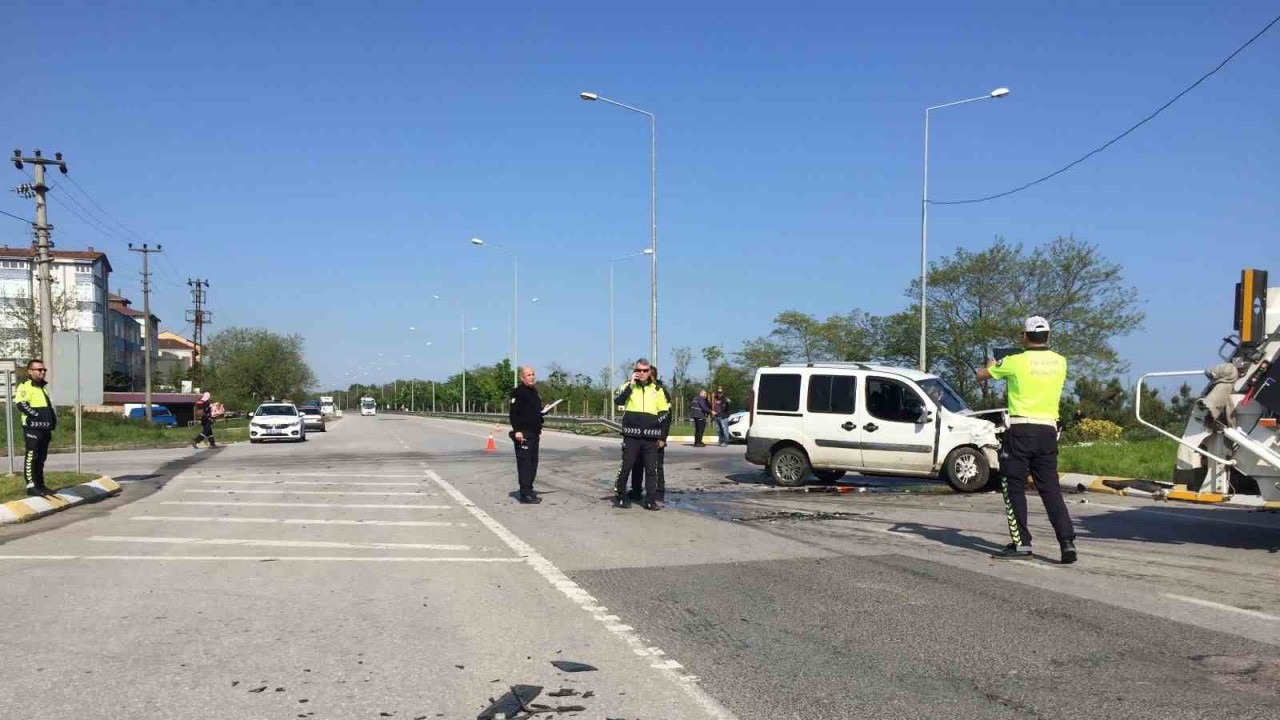 Ordu’da trafik kazası: 2 yaralı