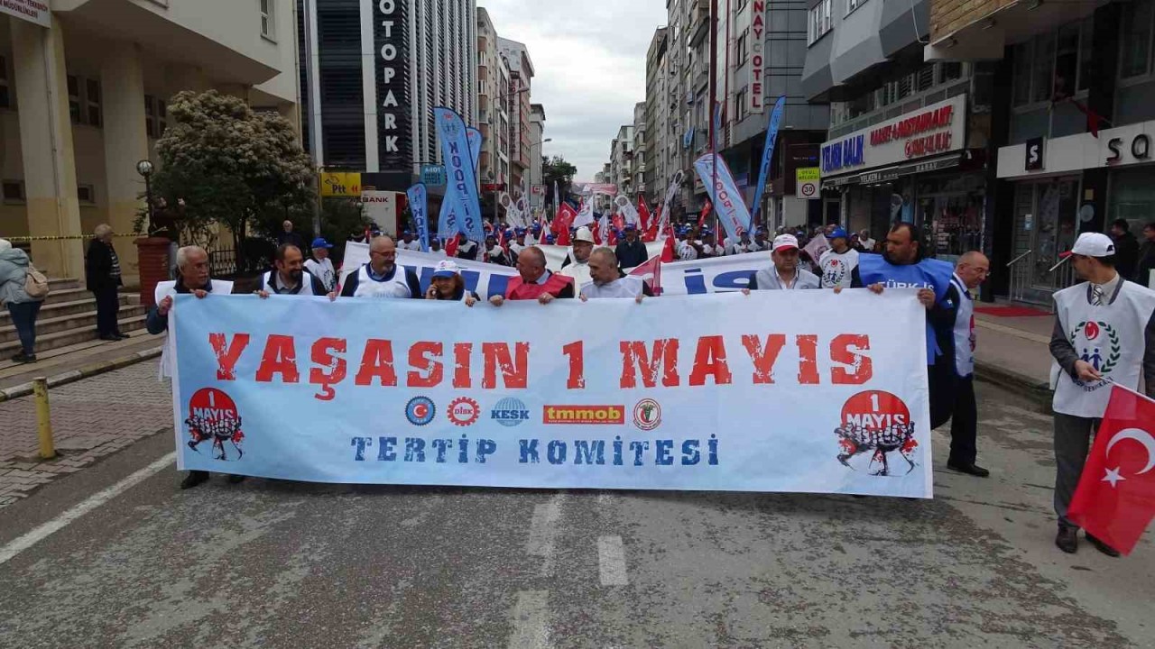 Samsun’da 1 Mayıs kutlamaları