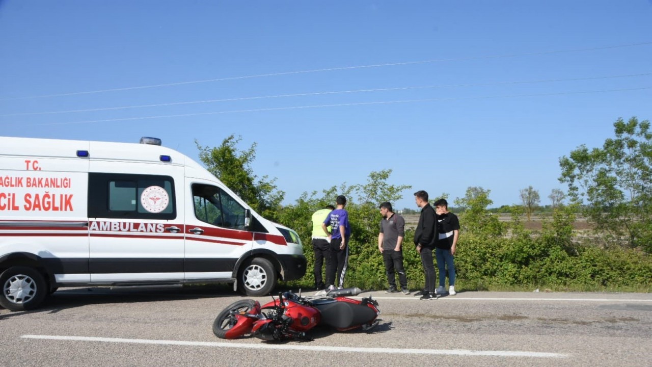 Sinop’ta trafik kazası: 2 yaralı