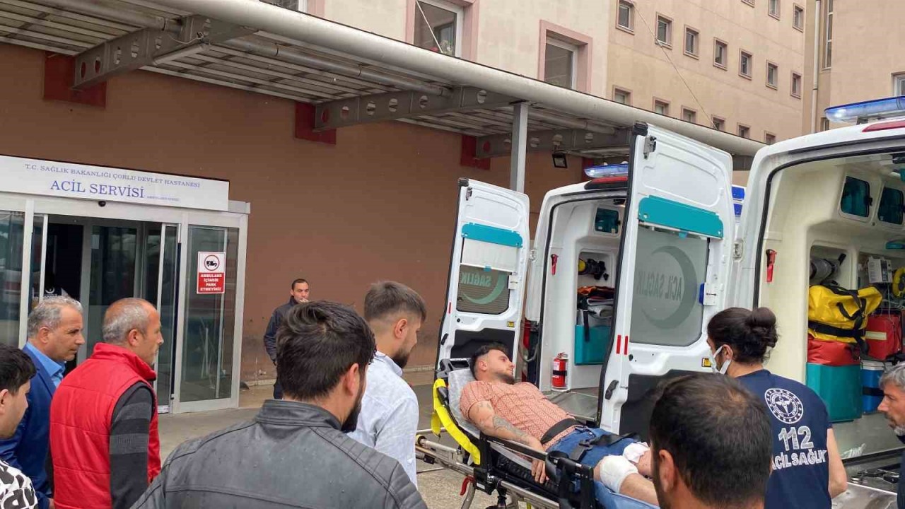 Tekirdağ’da silahlı yaralama: 2 yaralı