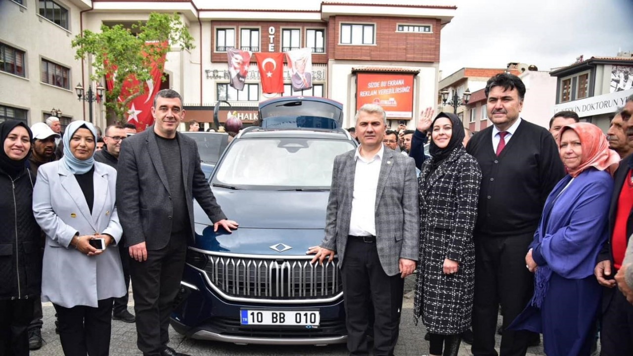 TOGG Havran’da büyük ilgi gördü