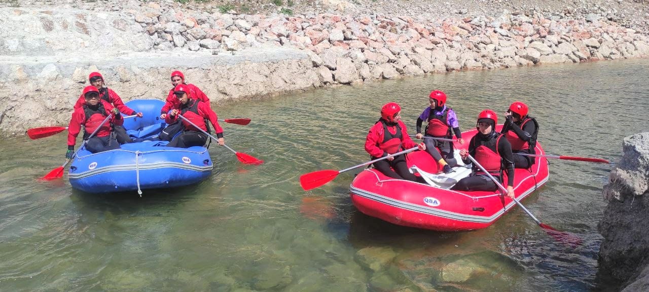 Yozgat’ın ilk ve tek rafting takımı Türkiye Şampiyonasına hazır