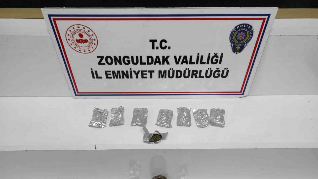 Zonguldak’ta uyuşturucu operasyonu